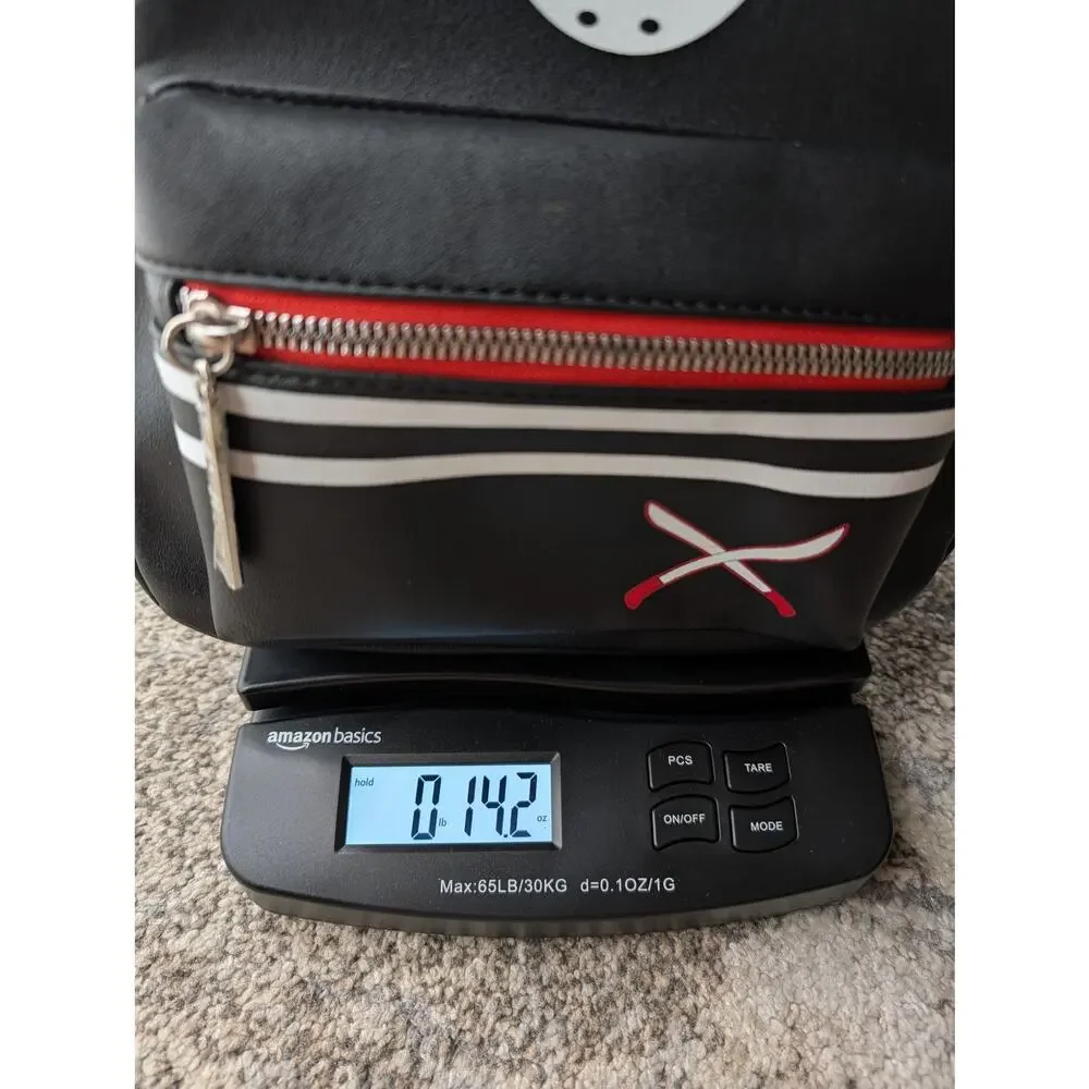 Friday The 13th Mini Backpack Jason Voohees Mask Bag By Bioworld Halloween - Picture 16 of 16